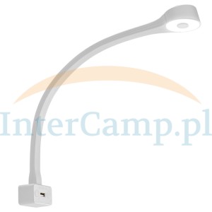 Lampa typu „gęsia szyja” typu F.