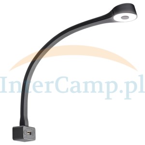 Lampa typu „gęsia szyja” typu F.