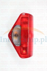 Lampa tylna trójkątna Chateau 188×84×300 mm Prawa