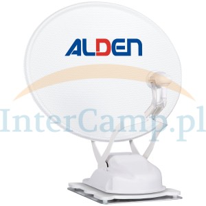 System satelitarny Alden Onelight HD EVO 60 Ultrawhite wraz z modułem sterującym SSC HD i telewizorem Smartwide 19"