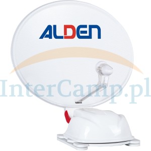 System satelitarny Alden AS2 60 HD Ultrawhite wraz z modułem sterującym SSC HD i telewizorem Ultrawide 24"