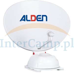 System satelitarny Alden AS2 80 HD Ultrawhite wraz z modułem sterującym SSC HD i telewizorem Ultrawide 18,5"