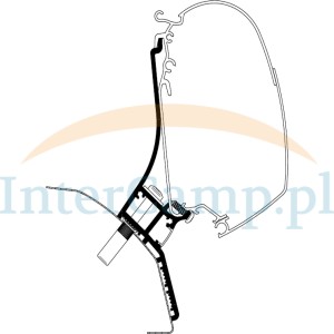 Adapter do Fiata Ducato od 2006/07 H2 do TO 5200, długość 3,75 m