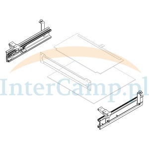 Rama montażowa Thule Slide-Out V19 Ducato 550