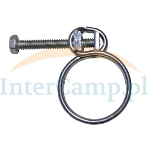 Obejma zacisk do rury węża FLEX Spiralnej 32mm 31-35mm