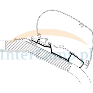 Adapter LMC Liberty TI do serii TO 6 i 9, długość 5,5 m
