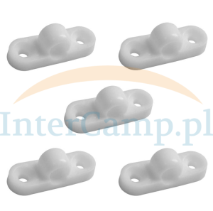 Uchwyt rurek stelaża hak przedsionka Poziomy 5szt