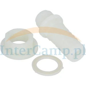 Złączka przyłącze przelotka króciec zbiornika wody kampera 25mm