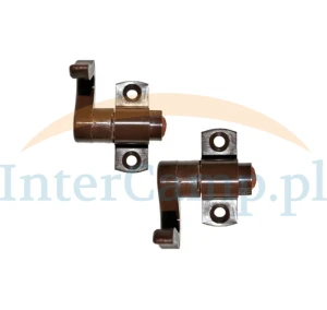 Hak haczyk meblowy szafy na pręty zamek zaczep przyczepy kempera Prawy