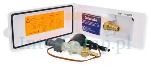 Przyłącze wody miejskiej z elektrozaworem Reich gniazdo ciśnieniowe 1,5bar przyczepa kempingowa