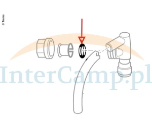 Uszczelka O-Ring 10 x 2,5 mm bojlera Truma złączki BG10 elektrobojlera