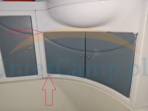 Kółko tuleja zawias drzwiczek Fendt łazienki prysznica podkładka