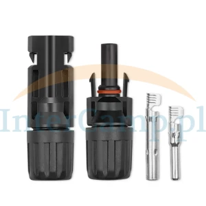 Konektor złącze solarne MC4 +- para fotowoltaika PV wtyk KPL 1000V