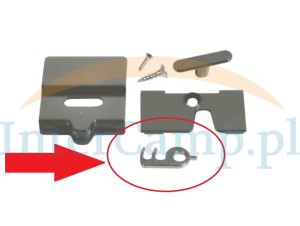 Hak Haczyk Dometic Electrolux Blokada Zaczep blokada lodówki Kamper 