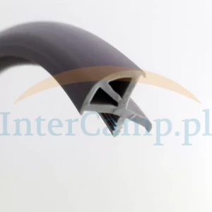 Narożnik uszczelka listwa wykończeniowa płyty 18mm meblowa czarny
