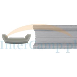 Klin ozdobny uszczelka listwy 13 mm szary wypełniający zabezpieczenie