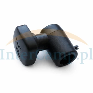 Pokrętło Blokada podnośnika okna Polyplastic przyczepy czarny