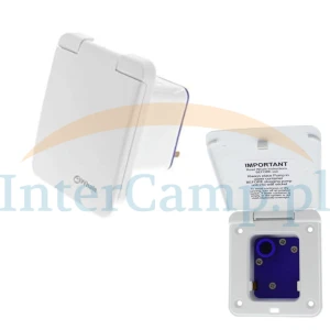 Gniazdo przyłącza wody Whale Watermaster ES5001 białe kampera przyczepy