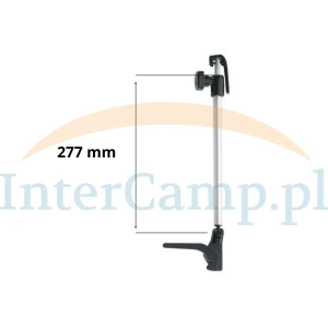 Podnośnik wspornik rurowy szyby okna Polyplastic prawy 277–466mm