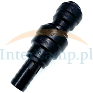 Złączka adapter rur 12mm na wąż 10/12mm do instalacji wody przyczepy kempingowej