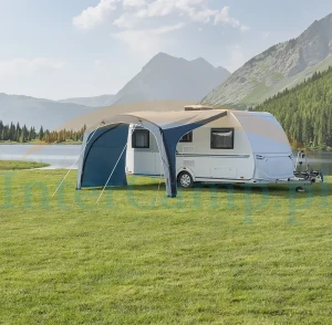 Przedsionek pompowany Campout 400×250cm przyczepa kempingowa kedra