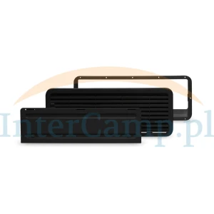 Kratka wentylacyjna dolna lodówki Dometic LS 200 czarna 48×18,5cm