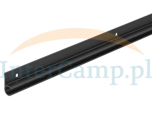 Szyna namiotowa listwa montażowa 100 cm czarna do kedry 7–9 mm