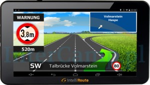 System nawigacji IntelliRoute Caravan 7 "