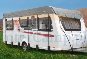Pokrowiec zimowy dachowy do przyczepy , 8 x 3 m