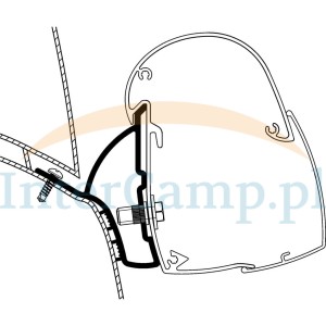 Adapter markizy do Hymer Car 302