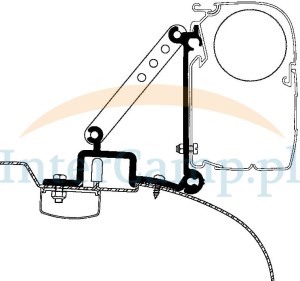 Adapter markizy do Ducato II Thule Omnistor