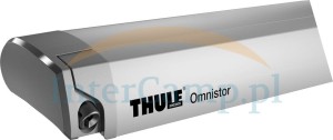 Markiza w kasecie dachowa kapera Thule Omnistor 9200. anodowany. 6 x 3 m. Mystic Gray