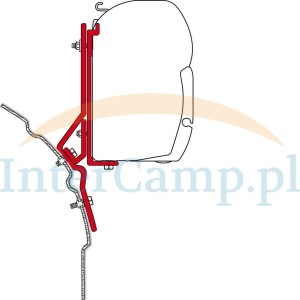 Adapter markizy Fiamma F45  VW T4 Lift Roof