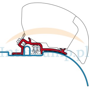 Adapter markizy Fiamma F65 F80 Ducato Boxer Jumper H2