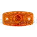 lampa obrysowa boczna pozycyjna pomarańczowa światło 97mm smlr 1006 ab