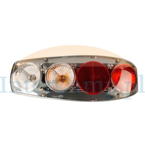 Lampa tylna kampera Caraluna II Prawa Chrom 505x176mm
