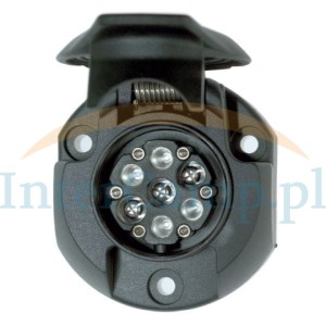 Gniazdo 7 pin plastik West