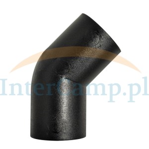 Kolanko 45° kanalizacji wody szarej brudnej 28mm odpływ