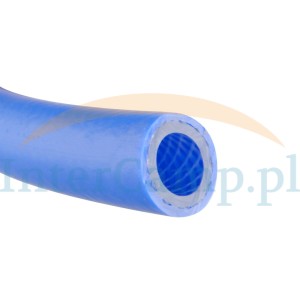 Przewód 10mm/ 1m wąż PVC rura Niebieska