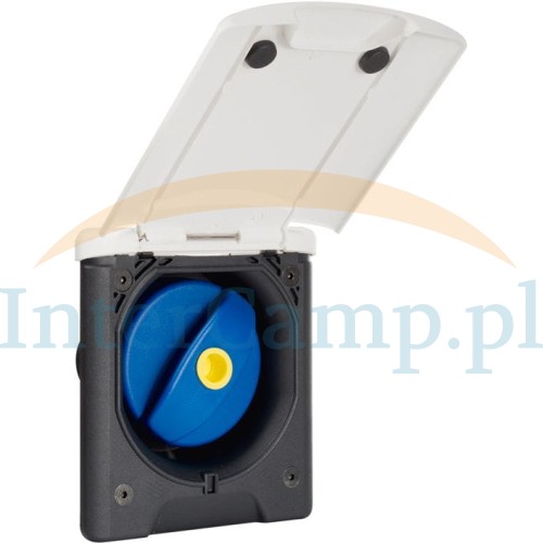 wlew wody z klapką gniazdo przyłącze z magnes