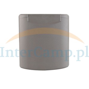 Klapka gniazda CEE prądu 230v FAWO magnes Szara antracyt