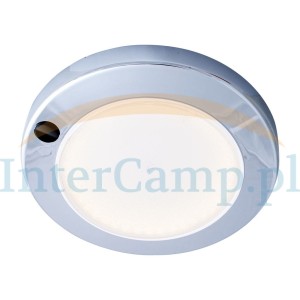 Lampa sufitowa okrągła 12V włącznik 17cm Saturn