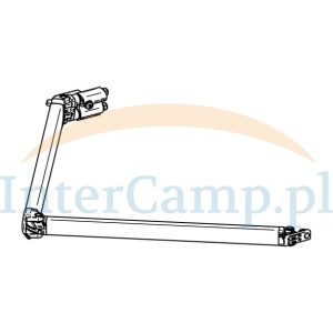 Ramię przegubowe 2.5 m Thule Omnistor 6200. długość markizy 3– 4.5 m. prawa