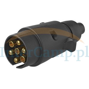 Wtyczka 7 PIN 12/24V PVC wtyk gniazda skręcana