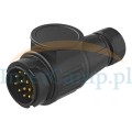 wtyczka 13 pin przyczepy gniazda 12V PVC mocna
