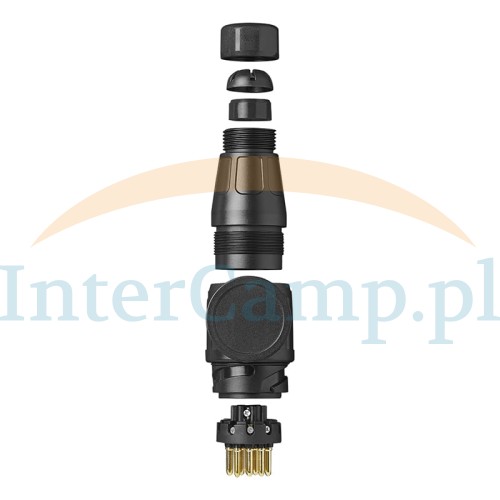 wtyczka 13 pin przyczepy gniazda 12V PVC mocna