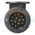wtyczka 13 pin przyczepy gniazda 12V PVC mocna