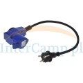 adapter CEE złącze kątowe z gniazdem 230V kabel