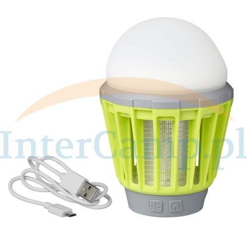 lampa owadobójcza akumulatorowa USB 2w1 na komary