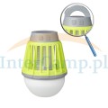 lampa owadobójcza akumulatorowa USB 2w1 na komary